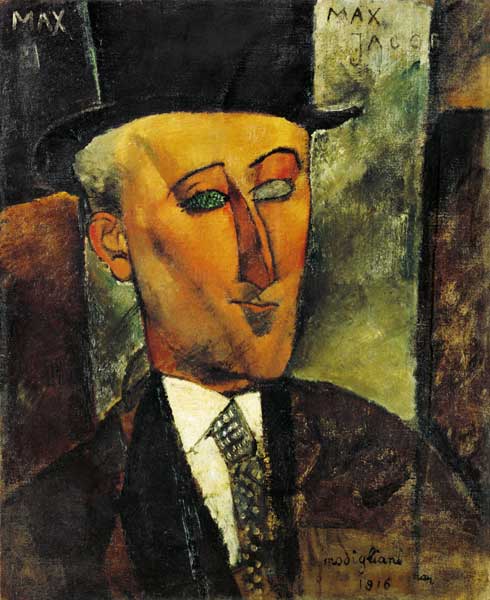 Porträt von Max Jacob – Amedeo Modigliani Amedeo Modigliani 2024-09-20