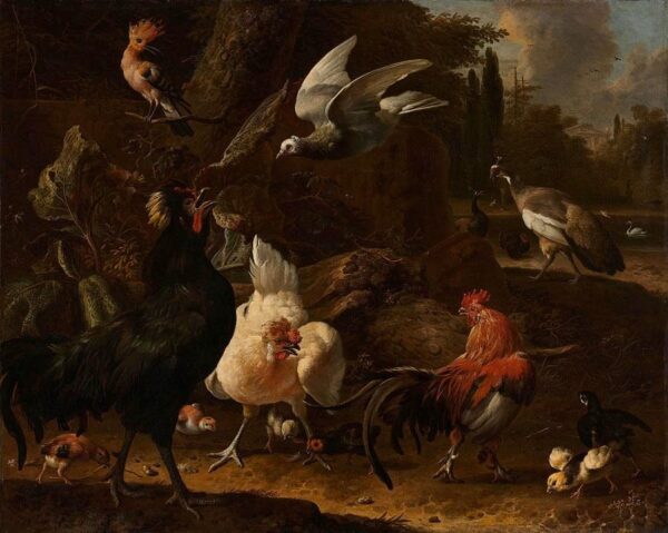 Vögel in einem Park – Melchior d’Hondecoeter Melchior de Hondecoeter 2025-01-02