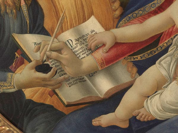 Madonna Magnificat, Detail – Sandro Botticelli Sandro Botticelli 2024-09-19