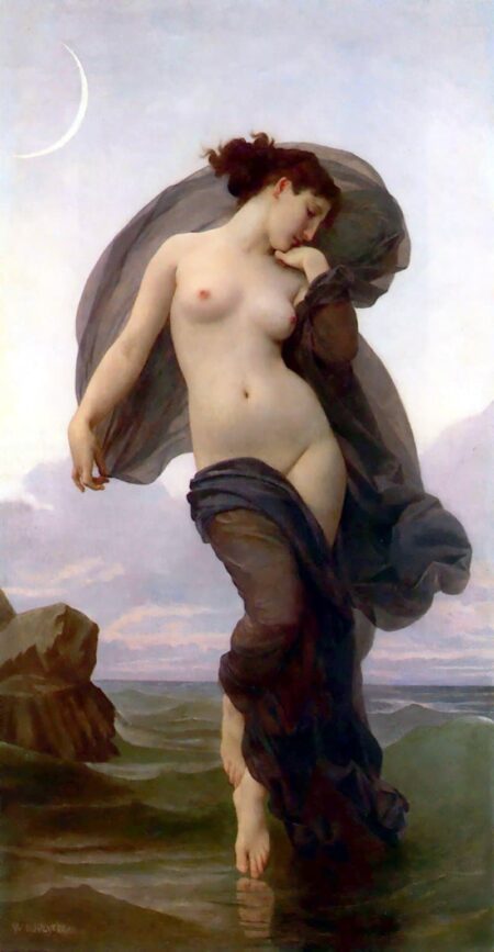 Abendstimmung, Dämmerung oder Abend – William Bouguereau Beliebte Bilder 2025-01-14