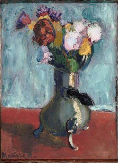 Blumenstrauß in einem Schokoladentopf – Matisse Henri Matisse 2024-12-30