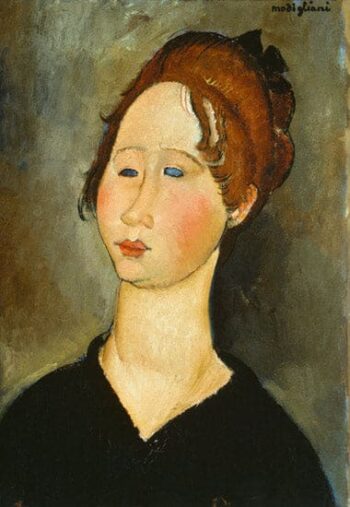 Burgunder Frau – Amedeo Modigliani Amedeo Modigliani 2025-01-02