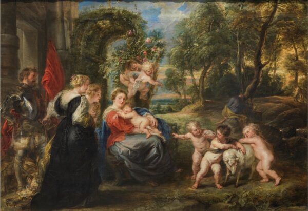 Ruhe auf der Flucht nach Ägypten, mit den Heiligen – Peter Paul Rubens Peter Paul Rubens 2024-11-21