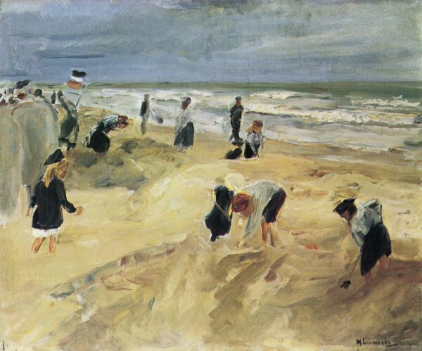 Strandszene in Noordwijk – Max Liebermann Max Liebermann 2024-11-21