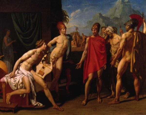 Achille empfängt die Gesandten von Agamemnon – Jean-Auguste-Dominique Ingres Jean-Auguste-Dominique Ingres 2024-11-21