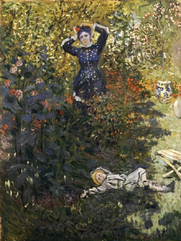 Camille und Jean Monet im Garten von Argenteuil – Claude Monet Claude Monet 2024-09-19