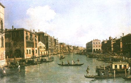 Der Canal Grande in südöstlicher Richtung zur Rialtobrücke – Giovanni Antonio Canal Giovanni Antonio Canal 2024-11-21