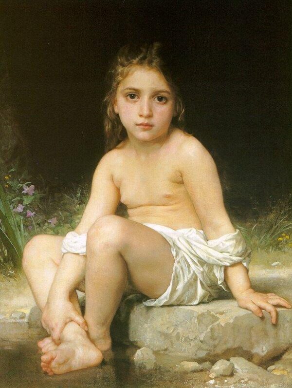 Kind im Bad – William Bouguereau William Adolphe Bouguereau 2024-11-21