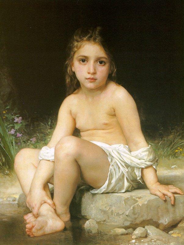 Kind im Bad – William Bouguereau William Adolphe Bouguereau 2024-09-19