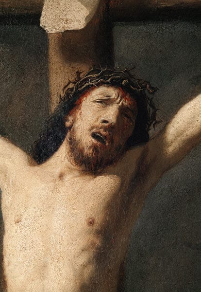 Christus am Kreuz, Detail des Kopfes – Rembrandt van Rijn Rembrandt van Rijn 2024-11-21