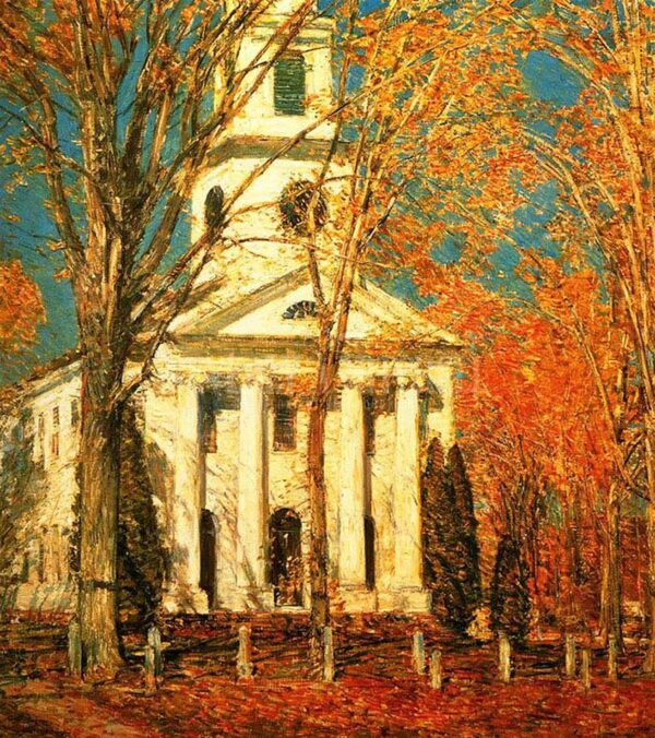 Kirche in Old Lyme – Childe Hassam Childe Hassam 2024-11-21