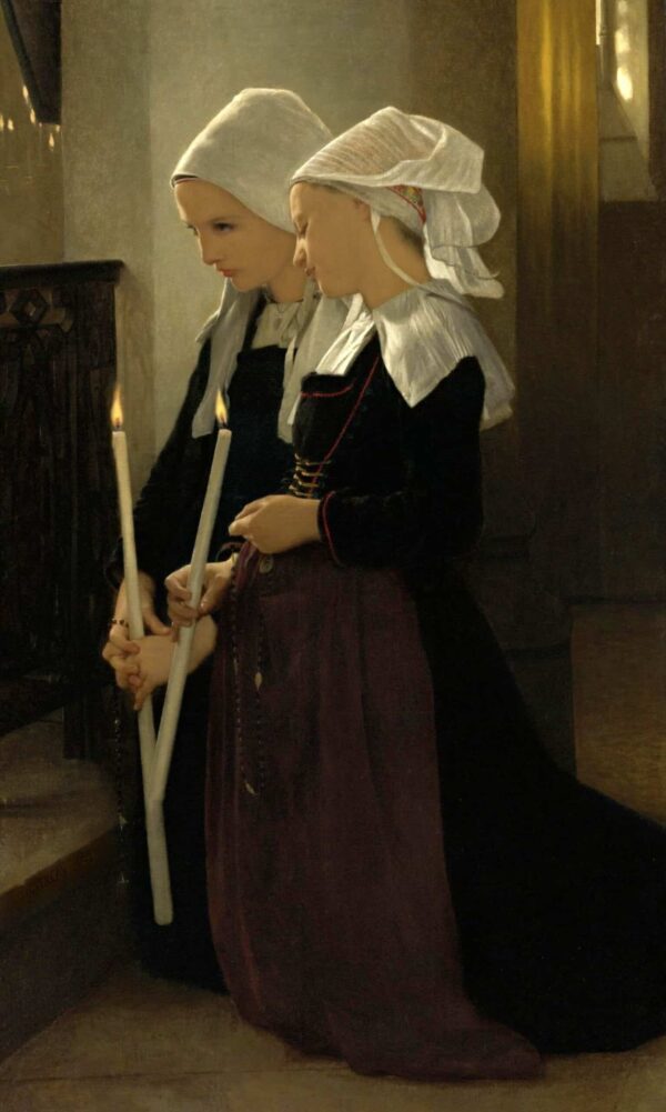 Gebet an die Heilige Anne von Auray – William Bouguereau William Adolphe Bouguereau 2024-11-21