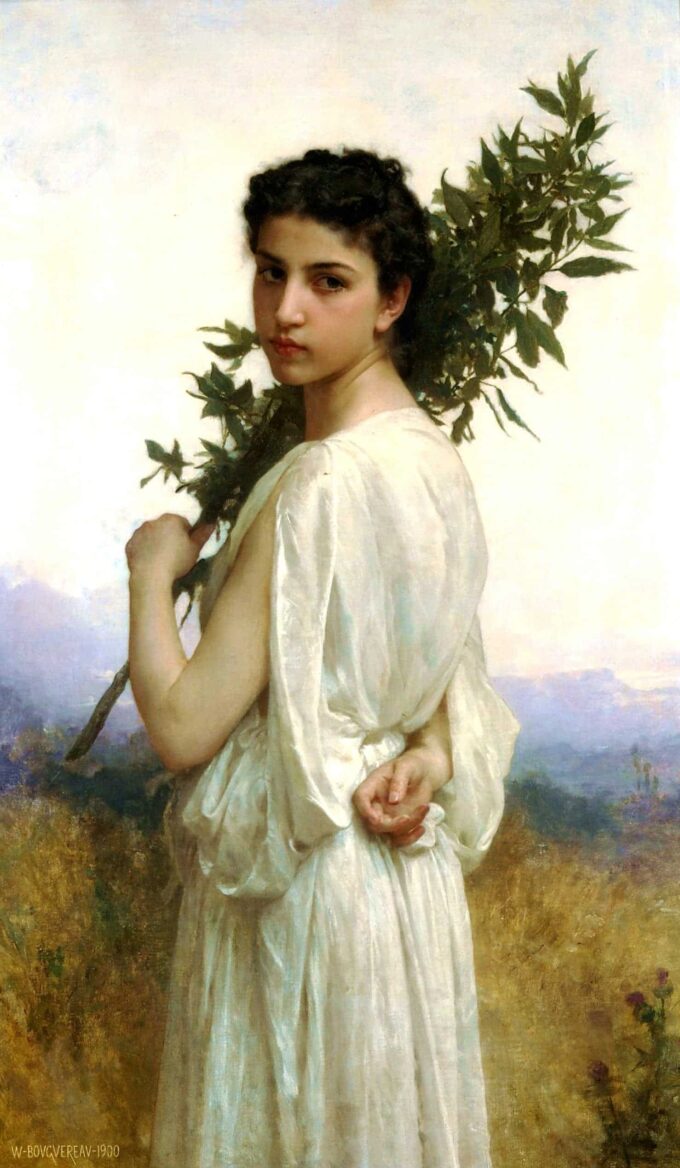 Zweig Lorbeer – William Bouguereau William Adolphe Bouguereau 2024-09-19 2