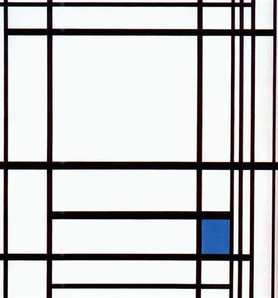 Komposition mit Blau – Mondrian Piet Mondrian 2024-09-20