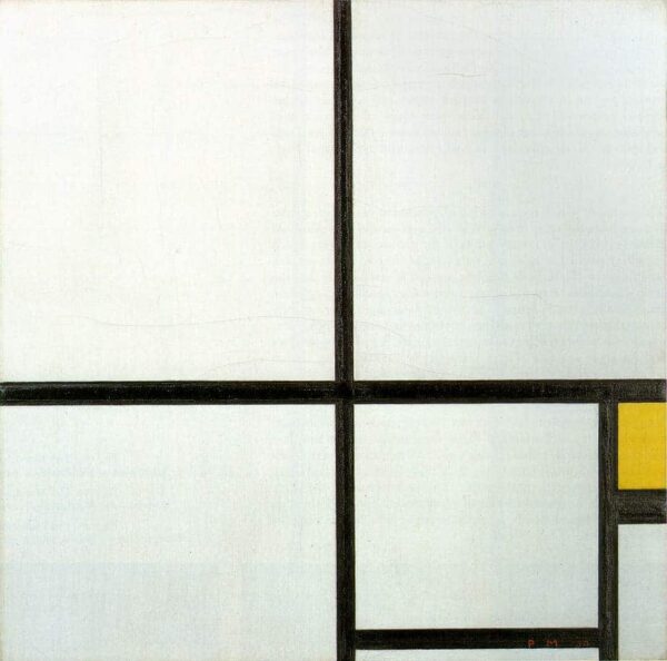 Komposition mit Gelb – Mondrian Piet Mondrian 2024-11-21