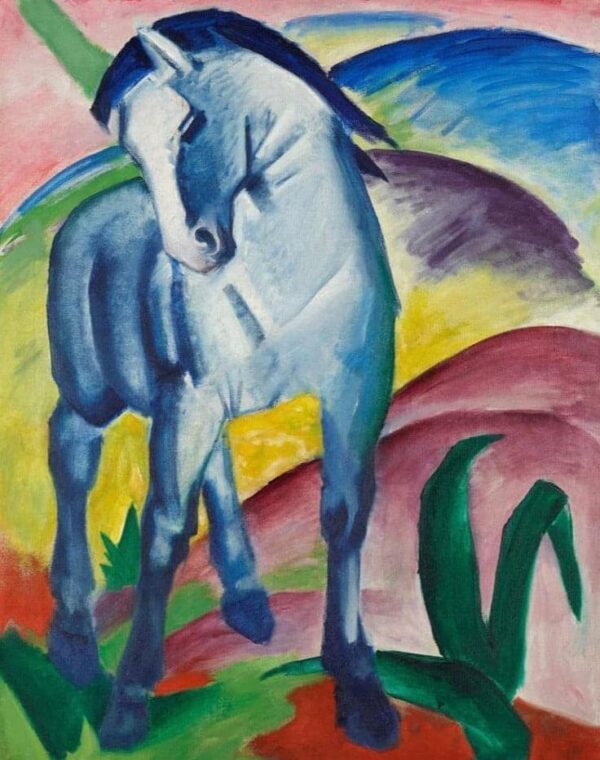 Blaues Pferd I – Franz Marc Beliebte Bilder 2024-11-09