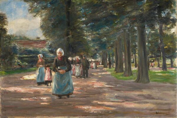 Kirchenweg in Laaren – Max Liebermann Max Liebermann 2024-11-21