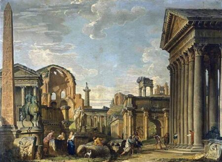 Architektonisches Capriccio, 1730 – Giovanni Paolo Panini Giovanni Paolo Panini 2025-01-01