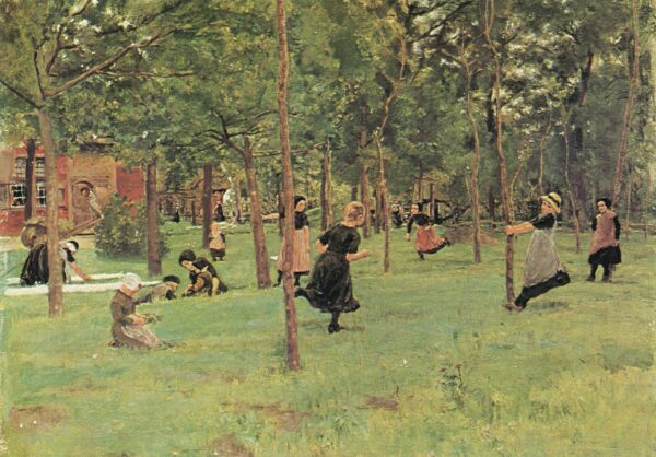 Kinder spielen im Park – Max Liebermann Max Liebermann 2024-11-21