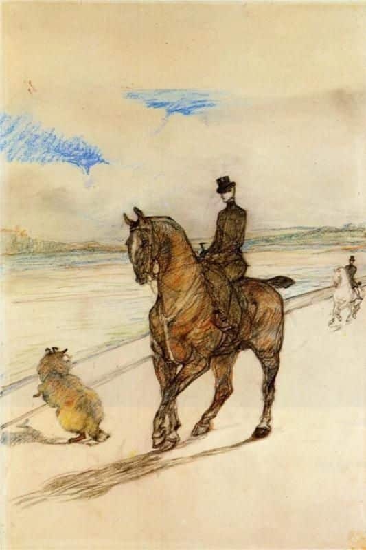 Tochter des Pferdes – Toulouse Lautrec Henri de Toulouse-Lautrec 2024-11-21