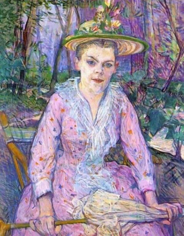 Frau mit einem Regenschirm – Toulouse Lautrec Henri de Toulouse-Lautrec 2024-11-21