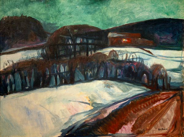 Das rote Haus im Schnee – Edvard Munch Edvard Munch 2024-11-10