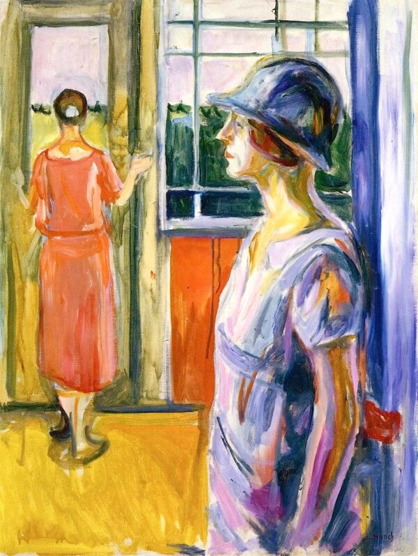 Zwei Frauen auf einer Veranda – Edvard Munch Edvard Munch 2024-11-10