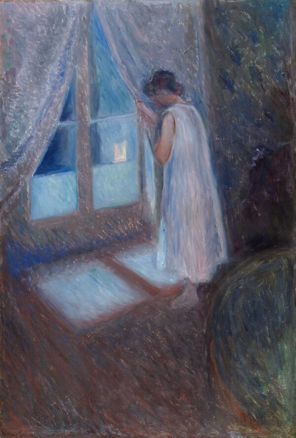 Mädchen, das aus dem Fenster schaut – Edvard Munch Edvard Munch 2024-11-10