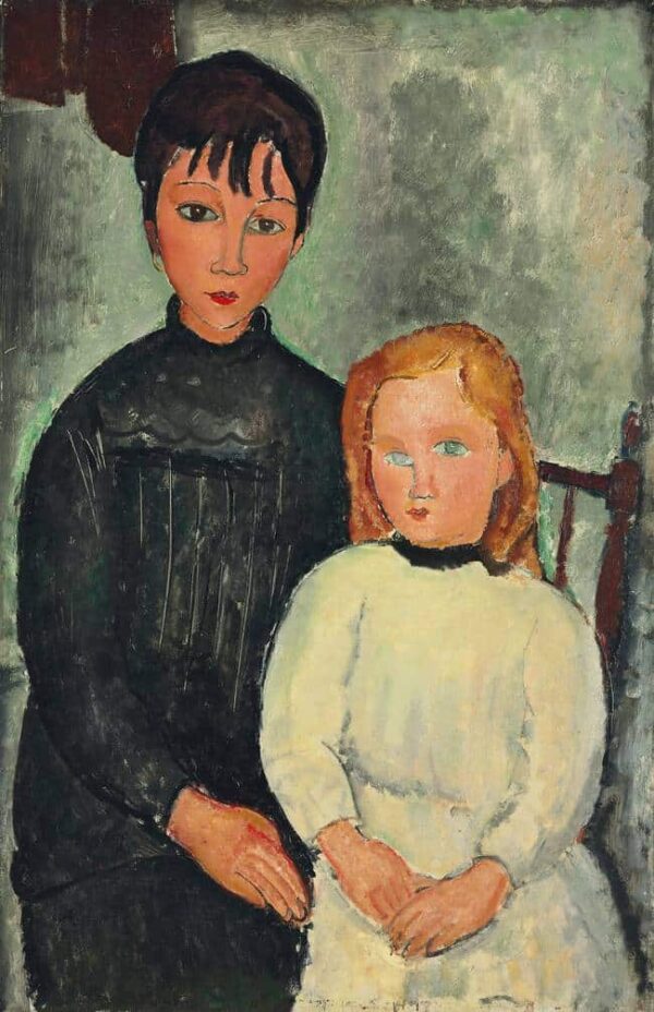 Die beiden Mädchen – Amadeo Modigliani 2024-11-21