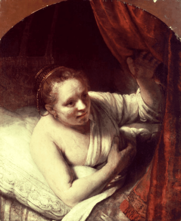 Rembrandt, Junge Frau im Bett – Rembrandt van Rijn Rembrandt van Rijn 2024-11-21