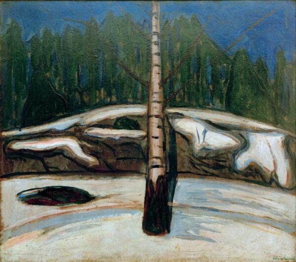 Birke im Schnee – Edvard Munch Edvard Munch 2024-11-10