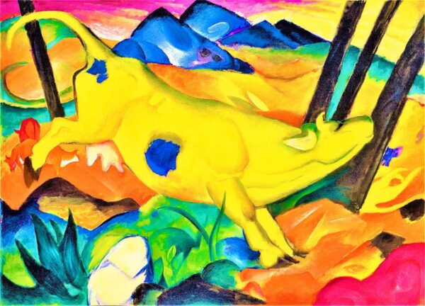 Die gelbe Kuh – Franz Marc Franz Marc 2024-11-21