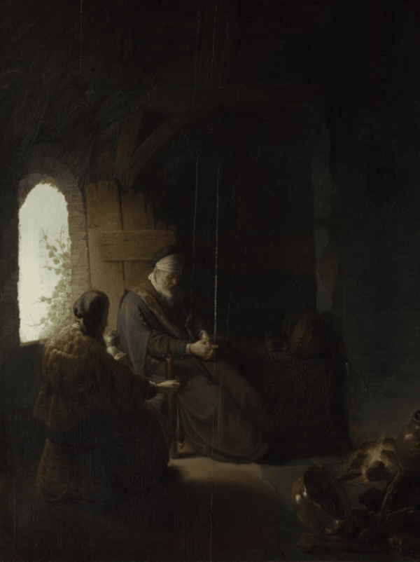 Anna und der blinde Tobit – Rembrandt van Rijn Rembrandt van Rijn 2024-11-21