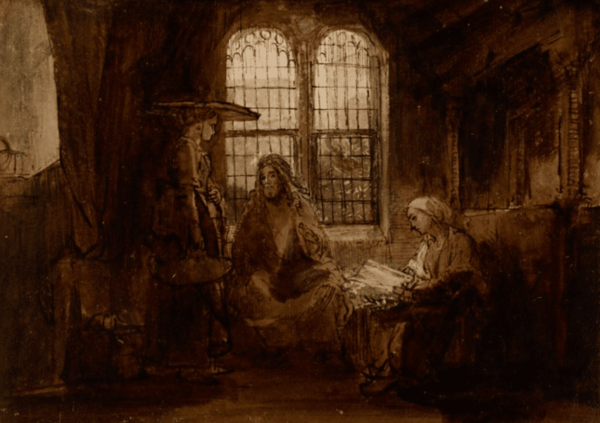 Christus im Gespräch mit Martha und Maria – Rembrandt van Rijn Rembrandt van Rijn 2024-11-21