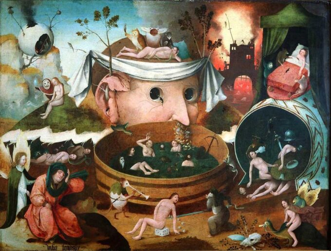 Detail der Vision von Tondal – Jérôme Bosch Hieronymus Bosch 2024-09-20