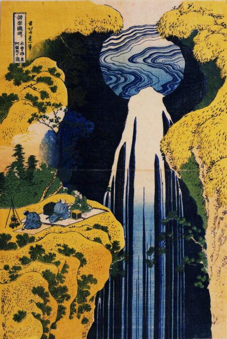 Der Amida-Wasserfall hinter der Kiso-Straße – Katsushika Hokusai Katsushika Hokusai 2025-01-03