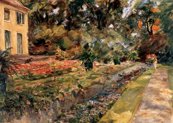 Blühende Terrasse in Wannsee – Max Liebermann Max Liebermann 2024-11-21