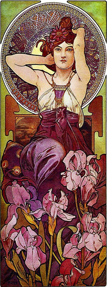 Edelsteine: Amethyst – Mucha Alfons Mucha 2024-11-21