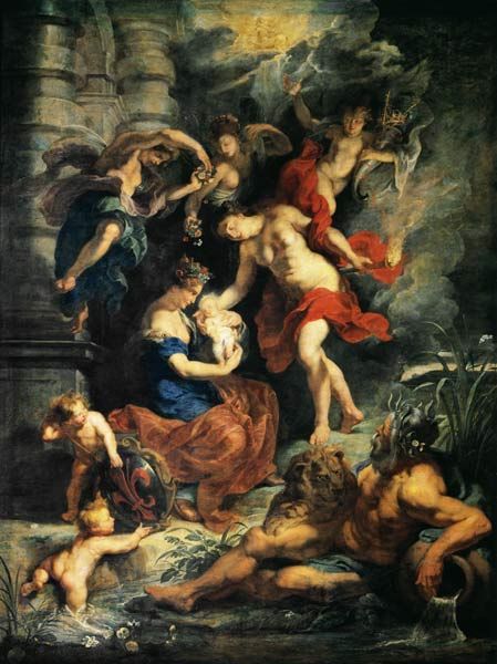 Medicis Zyklus: Die Geburt von Marie de Médicis – Peter Paul Rubens Peter Paul Rubens 2024-11-21