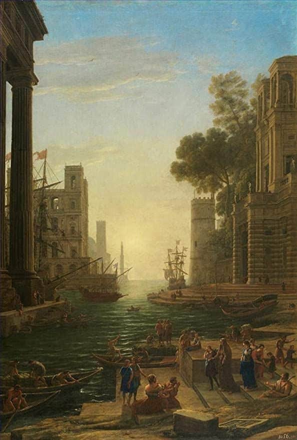 Einschiffung der Heiligen Paula Romana in Ostia – Claude Lorrain Claude Lorrain 2024-11-21