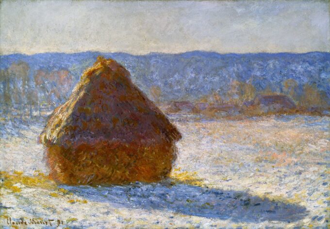 Mühle, Schneeeffekt, am Morgen – Claude Monet Claude Monet 2024-09-19