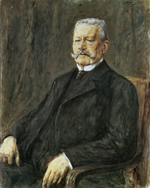 Porträt von Paul von Hindenburg – Max Liebermann Max Liebermann 2024-11-21