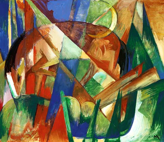 Fabelhaftes Tier II (Pferd) – Franz Marc Franz Marc 2024-11-21