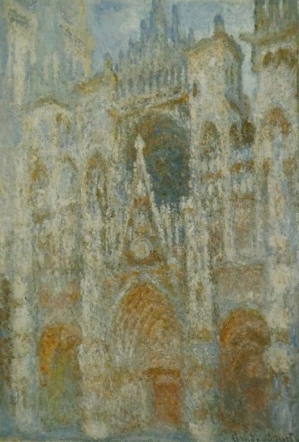 Die Kathedrale von Rouen. Das Portal, Morgensonne; blaue Harmonie (W1355) – Claude Monet Claude Monet 2024-11-21