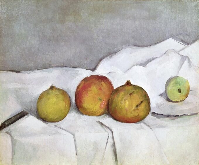 Eine Frucht auf einem Tuch – Paul Cézanne Paul Cézanne 2024-09-20 2