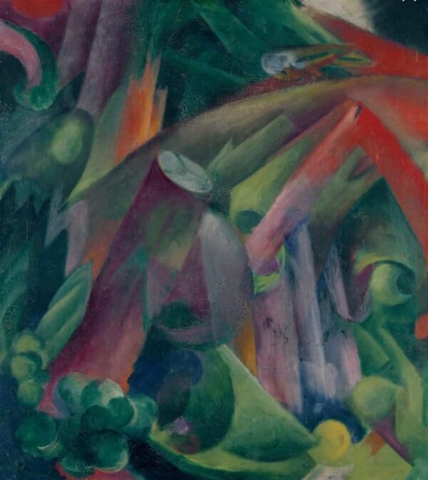 In einem Wald mit einem Vogel – Franz Marc Franz Marc 2024-11-21