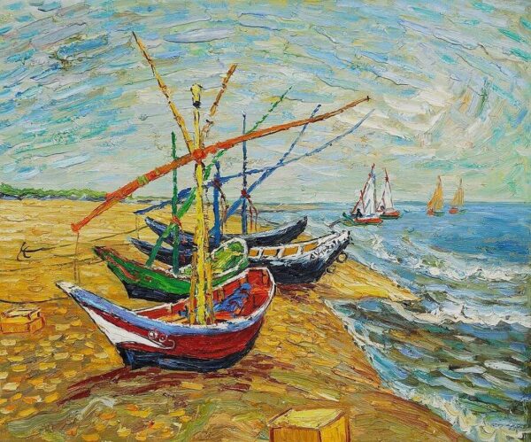 Boote in Saintes-Maries – Van Gogh Vincent Van Gogh 2024-11-20