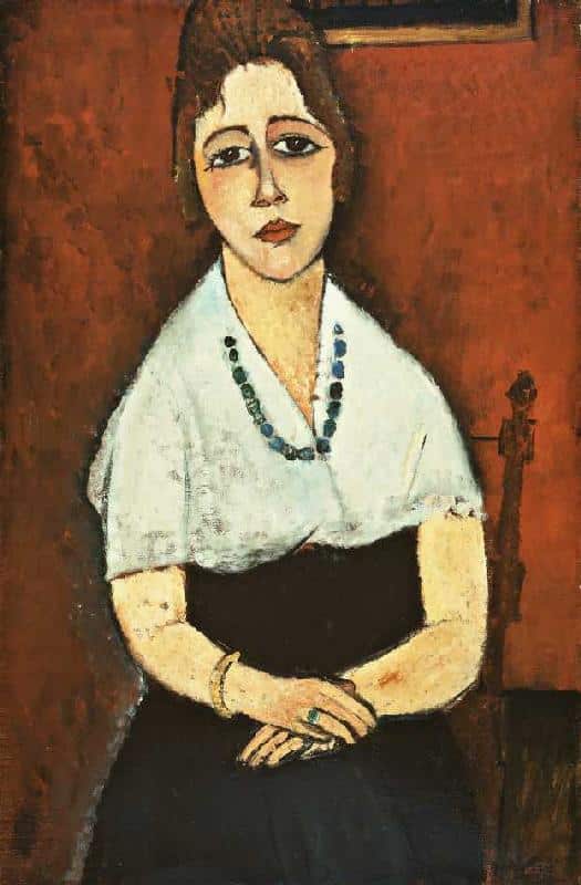 Junge Frau mit Halskette (Elena Picard) – Amadeo Modigliani 2024-11-21