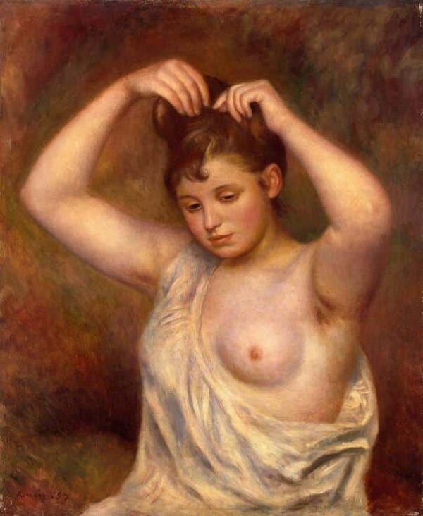 Frau, die ihre Haare richtet – Pierre-Auguste Renoir Pierre-Auguste Renoir 2024-12-30