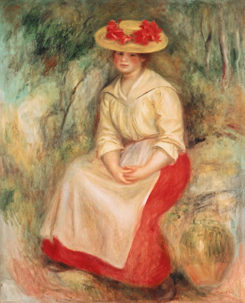 Gabrielle in einem Strohhut – Pierre-Auguste Renoir Pierre-Auguste Renoir 2024-12-30